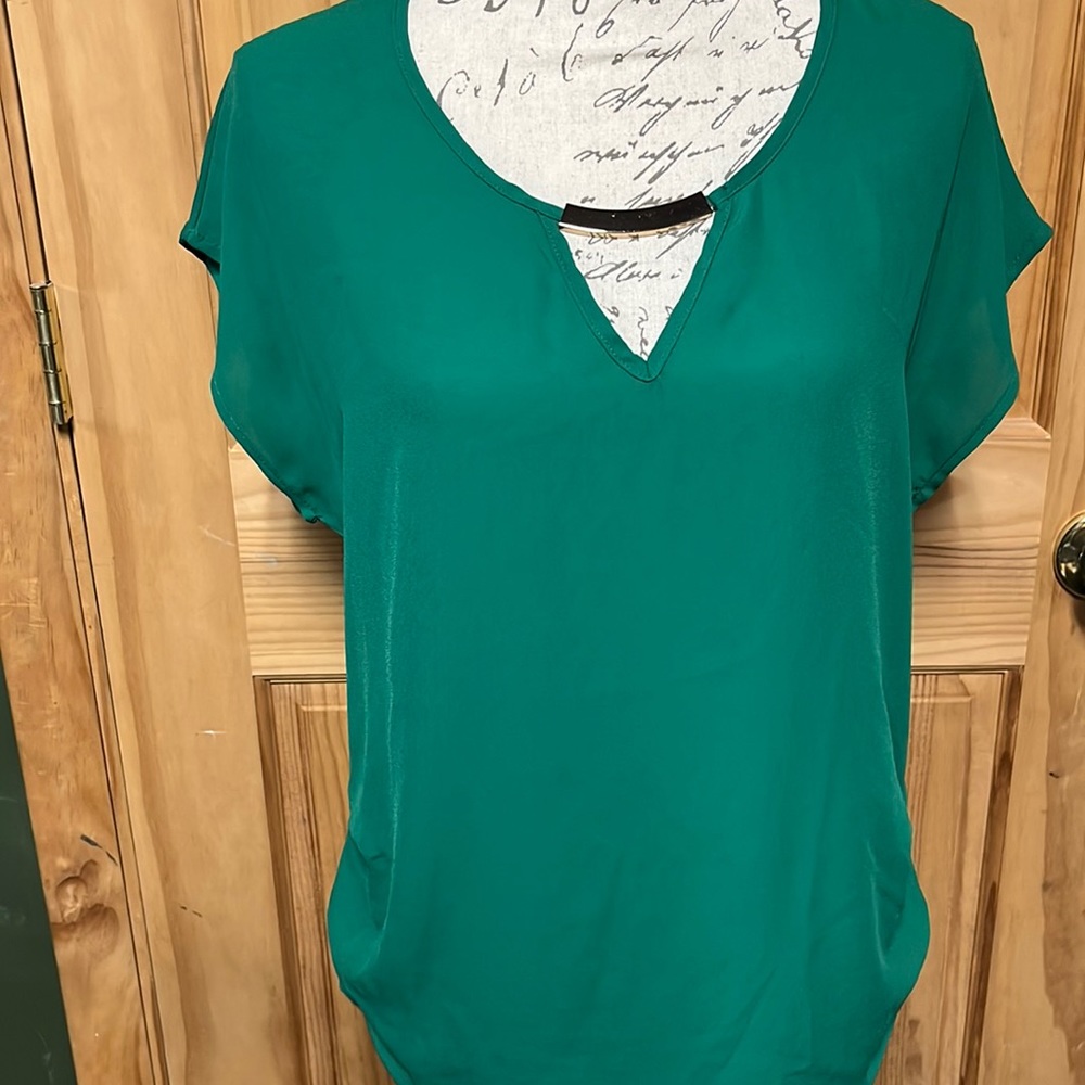 Meraki Green blouse